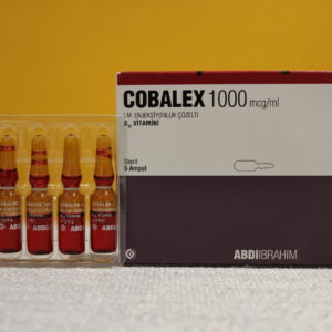 Abdi Ibrahim B12 Cobalex 1000mcg 1ml Amp x 5