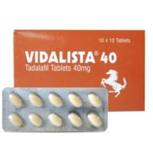 Vidalista Tadalafil (Cialis) 40 mg 10 x Tablets