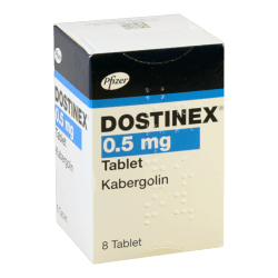Dostinex 0.5mg x 8 Tablets (Cabergoline)