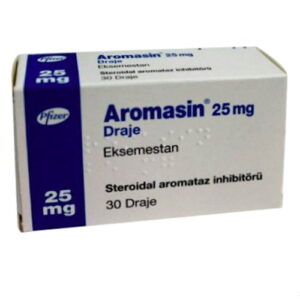 Exemestane Pfizer AROMASIN 25MG x 30 Tablets