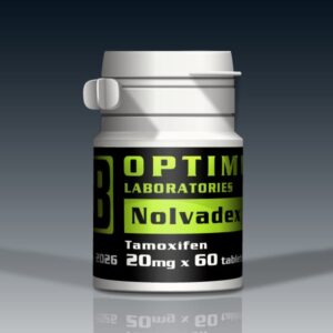 Nolvadex (Tamoxifen) 20mg x 60 Tablets by Optimum Biotech